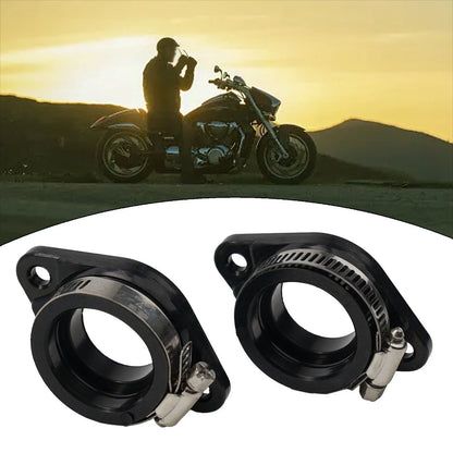 Manifold Boot / 28mm 30mm 2x / ATV Adapter Black Carb Flange for ATV Intake