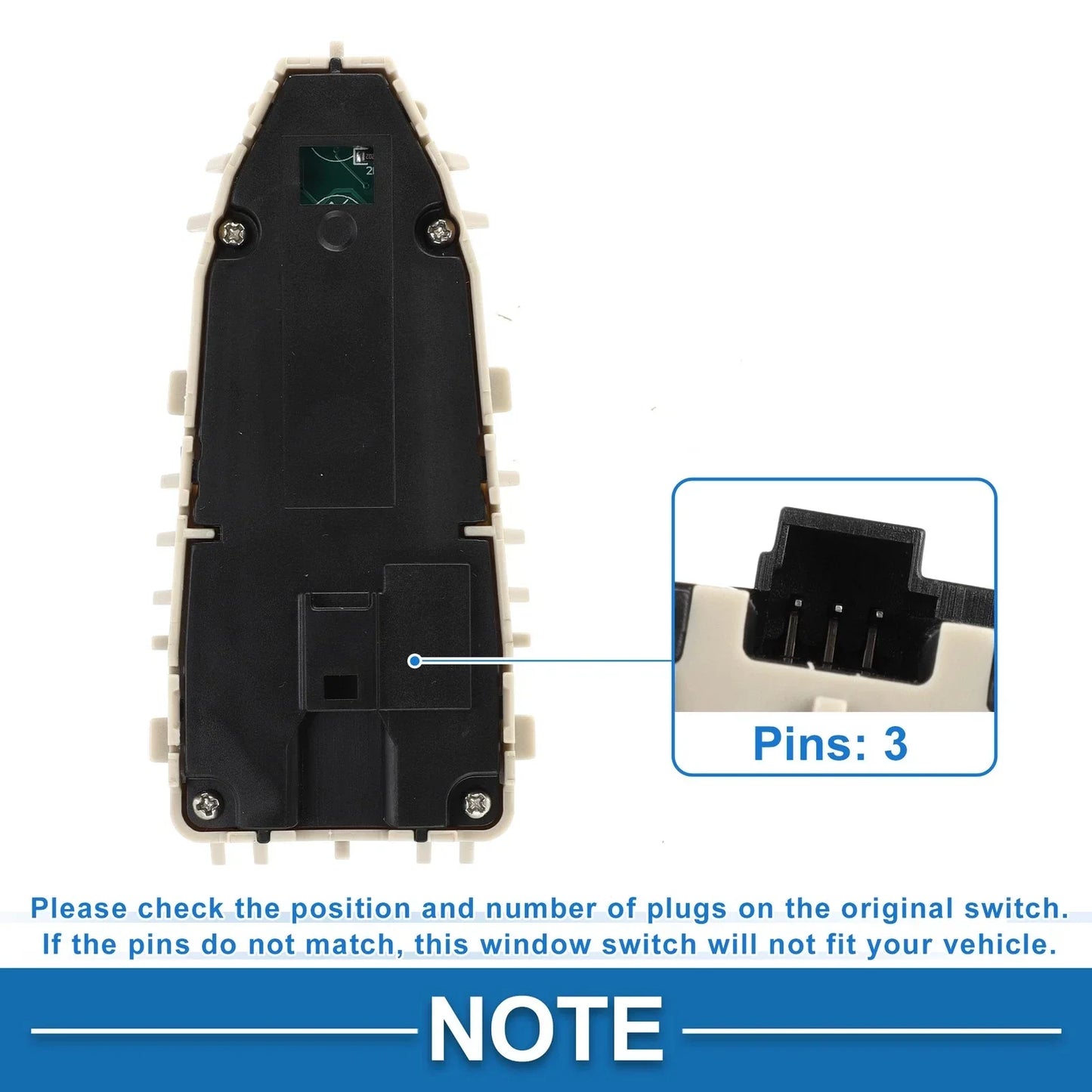 Power Window Switch for Mercedes-Benz C63 (2015-2021)