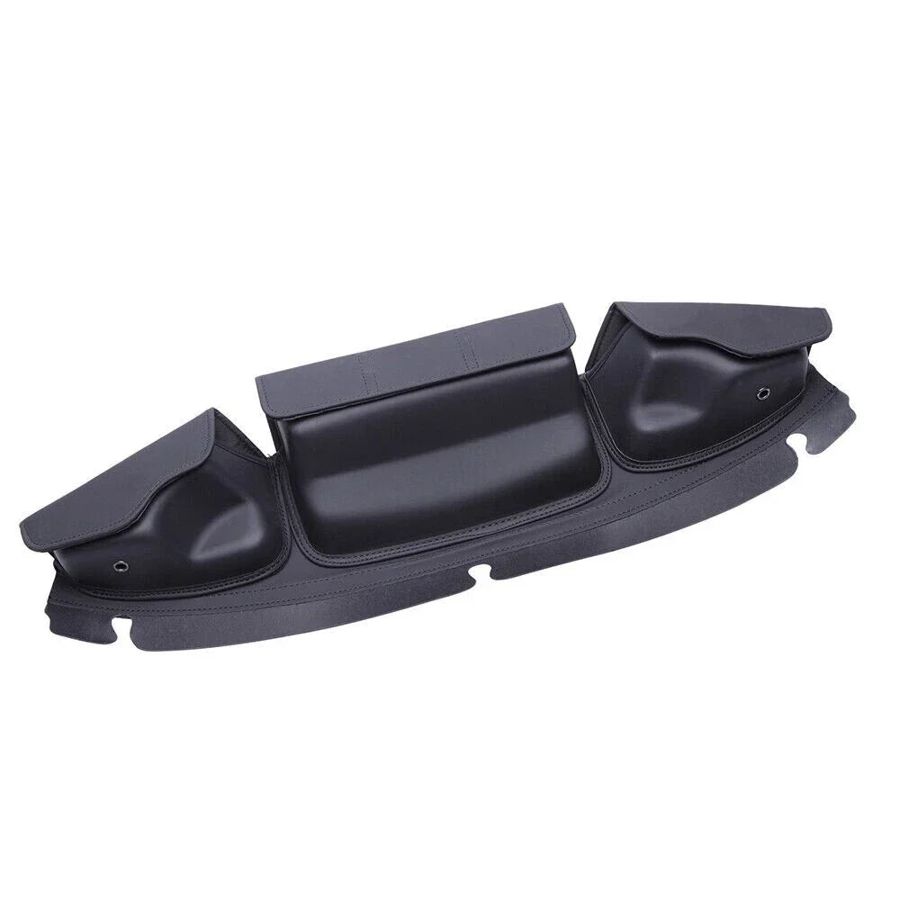 3 Pocket Fairing Pouch Windshield Bag for Harley Touring Street Glide (14-23)