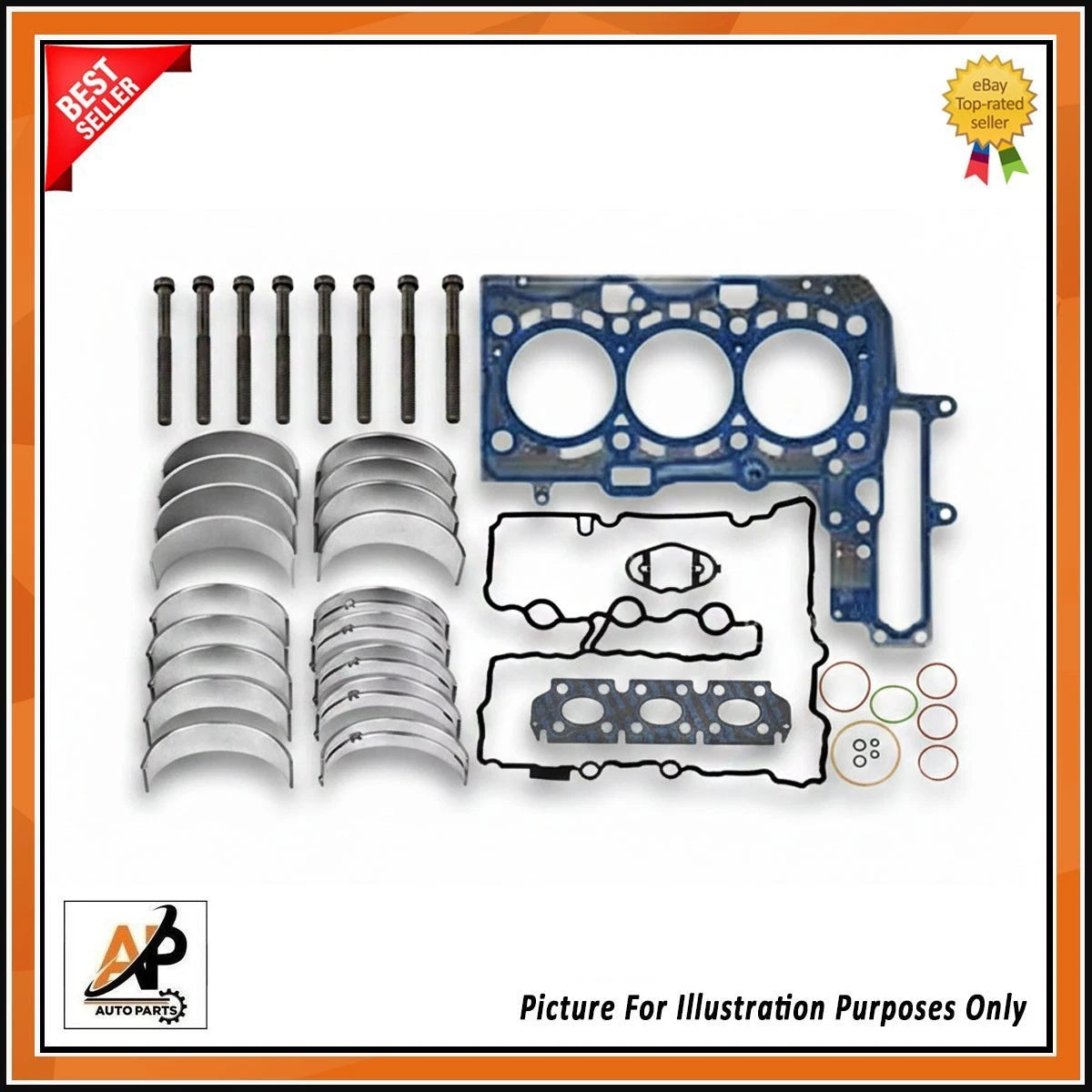 Engine Head Gasket Set Replacement for BMW X1 B38 A15 (2016–2022)
