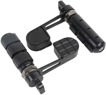 Anti Vibration Stirrup Heel Foot Pegs for Harley Softail Sportster 883 1200