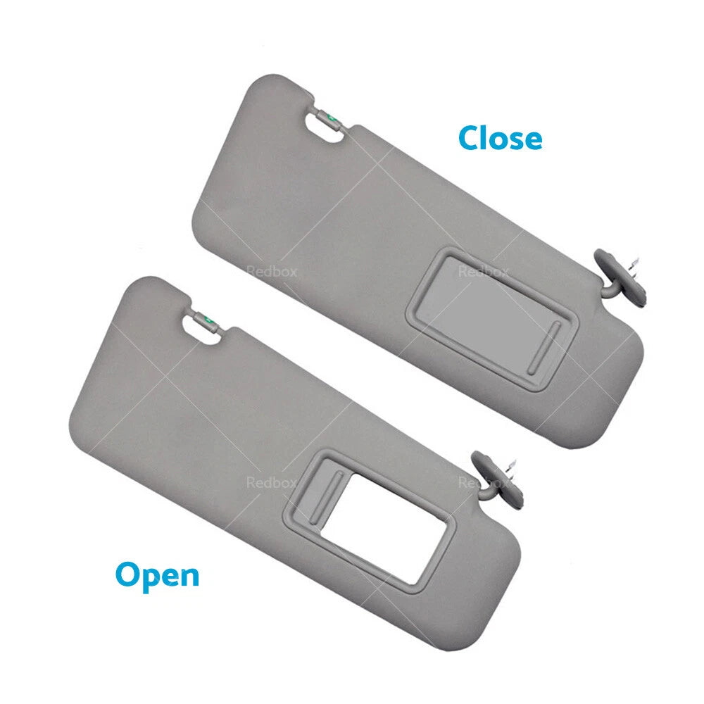 Right Side Gray Sun Visor for Toyota Kluger Highlander (2008-2013)