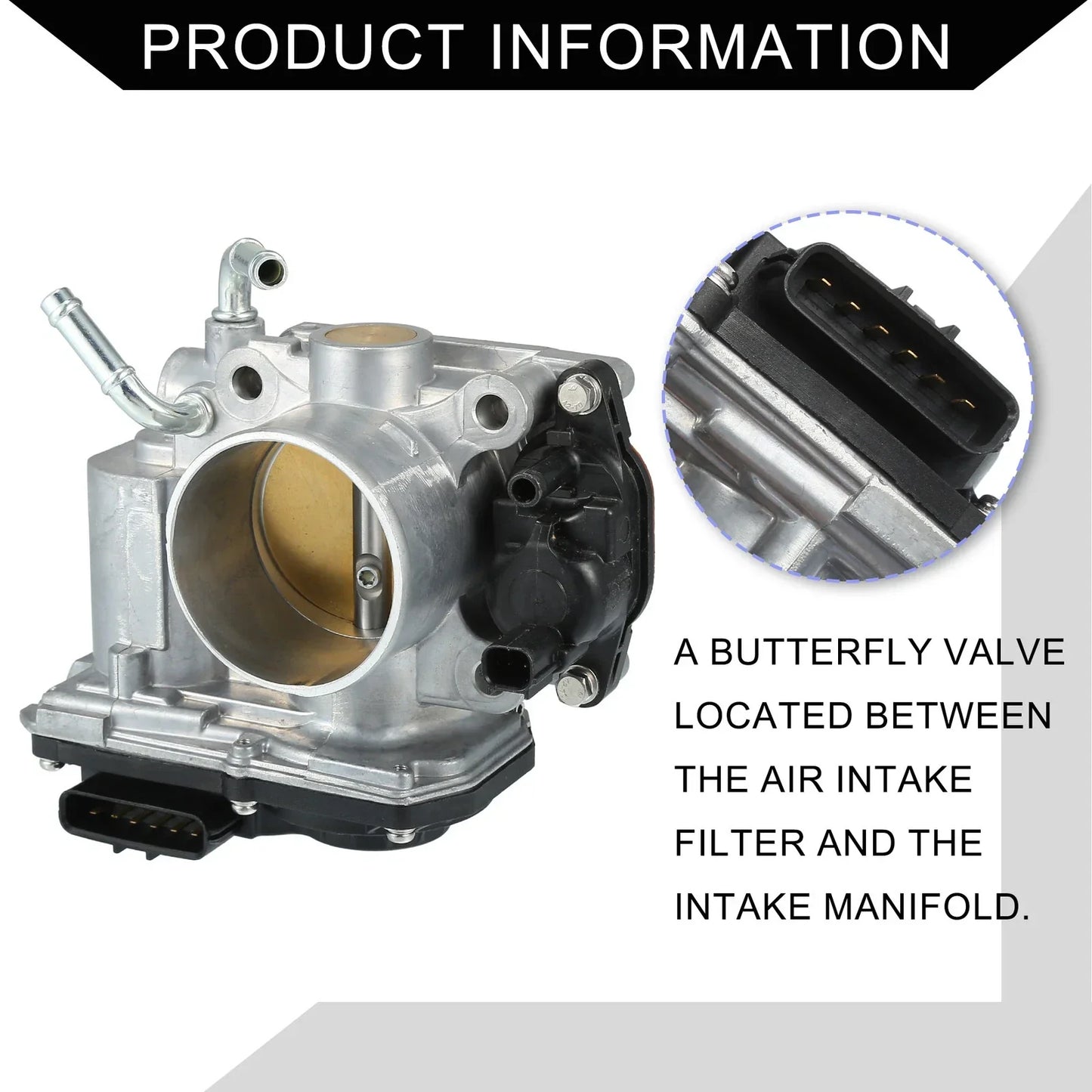 Throttle Body Actuator for Honda Civic 1.8L L4 (2006-2011) - 1 x Piece
