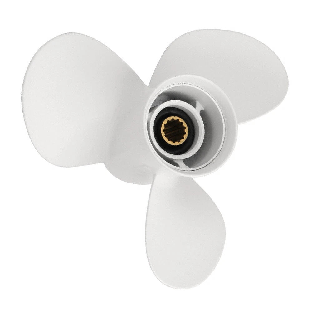 11 1/8 x 13-G 3 Blade Boat Propeller for Yamaha Outboard Motor 30-60HP