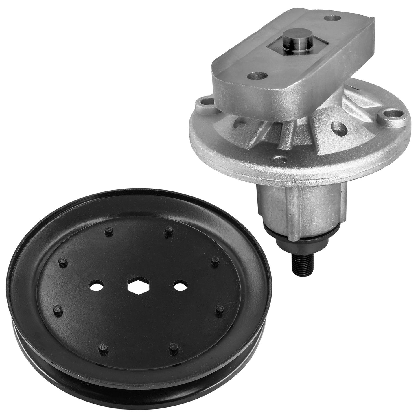 Deck Spindle Assembly with Pulley Replacement for John Deere GX (2006–2010)