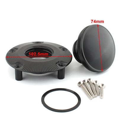 Aluminum Alloy Fuel Gas Tank Cap Cover for Harley X350