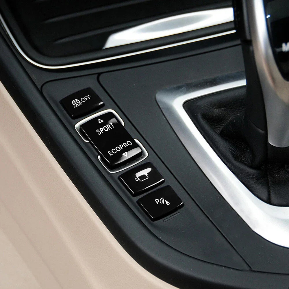 4Pcs Gear Shift Switch Button Covers for BMW 4 Series F32/F33/F36 (2014-2019)