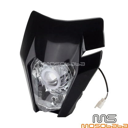 Front LED Headlight w/DRL Projector for KTM XCW EXC 300 450 501 690 (2017-2023)
