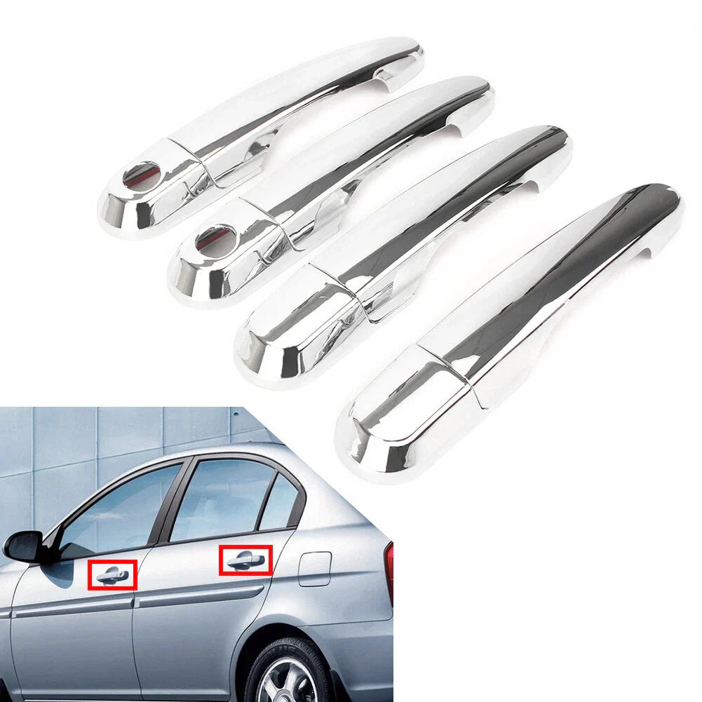 Chrome Door Handle Cover Trim for Hyundai Accent (2006-2010)