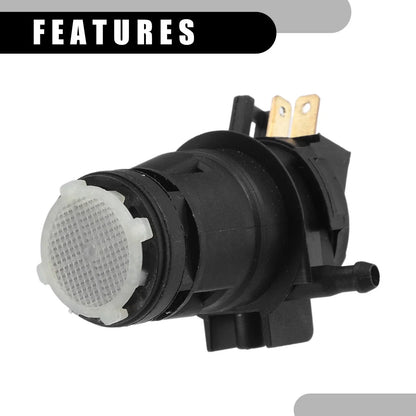 Windshield Washer Pump for Honda Civic 2006-2011 - Plastic Black