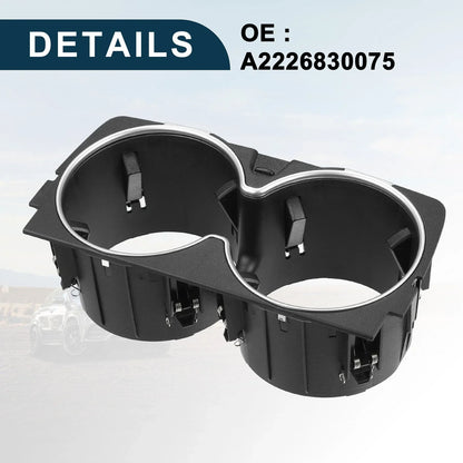 Cup Holder for Mercedes-Benz A217 (2012-2018) - Practical Drink Holder Black
