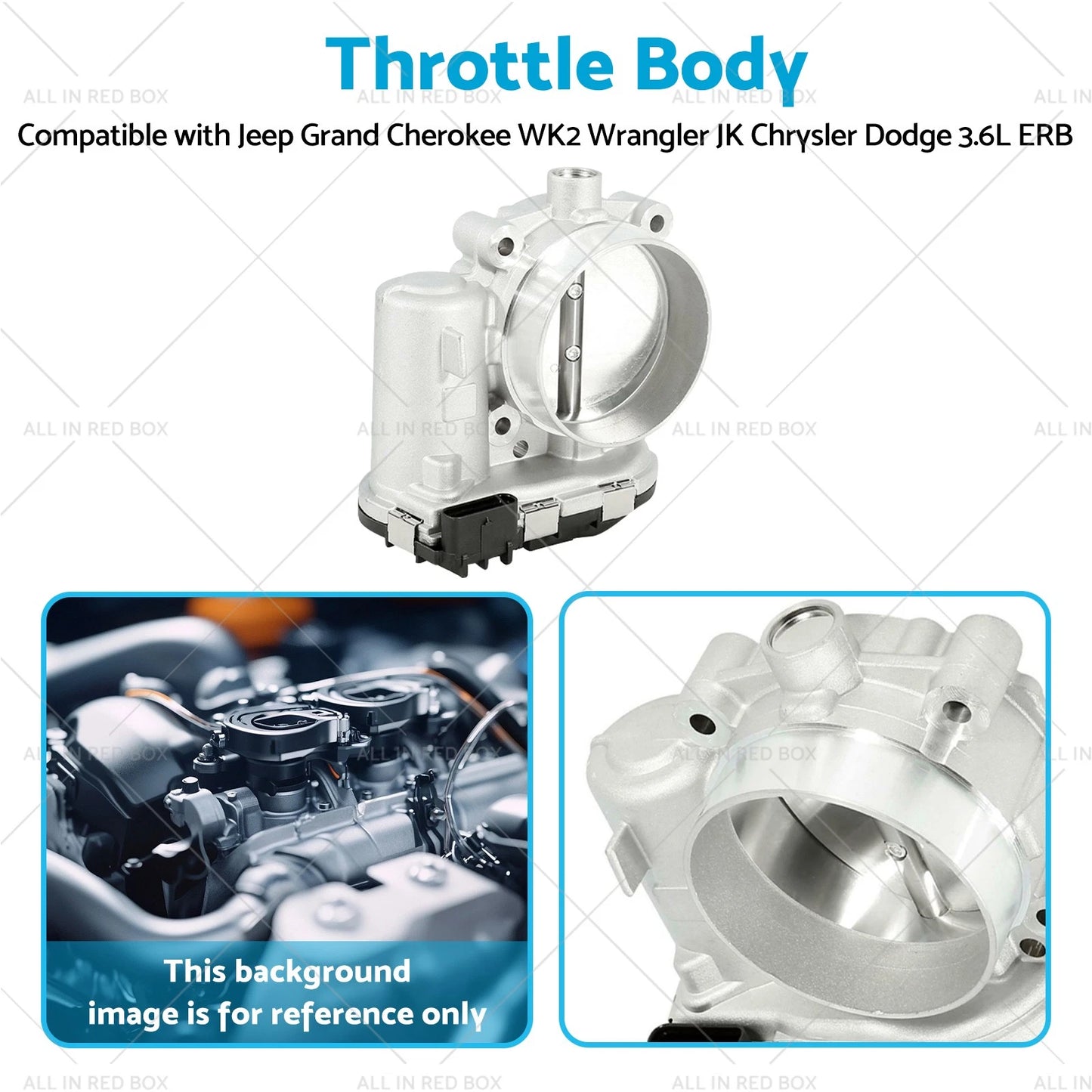 Throttle Body for Jeep Grand Cherokee WK2, Chrysler Dodge Journey 3.6L (2011-2023)