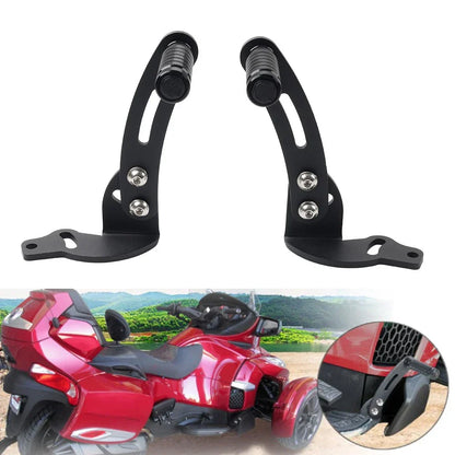 Foot Rest Extension Mounts with Footpegs for Can-Am Spyder RT (2010-2019)