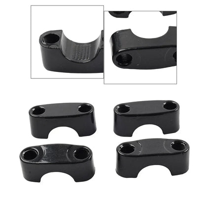 Black 22mm 7/8" Handlebar Mount Clamp Riser for Dirt Pit Bike ATV