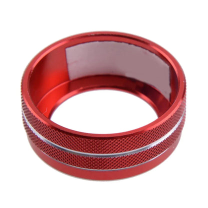 2 x Red CD Audio Switch Knob Rings for Nissan Teana Altima (2019-2020)