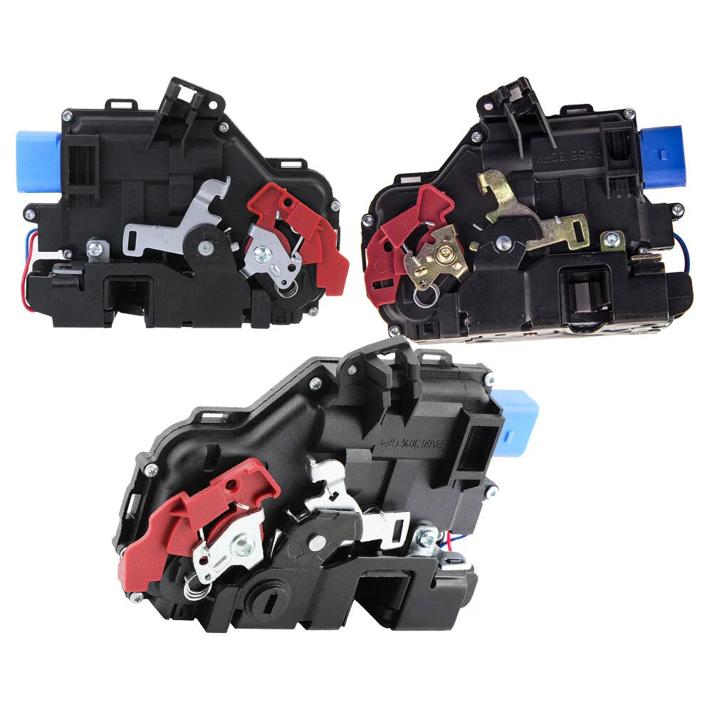 3 x Door Lock Actuators for VW Golf MK5, Jetta, Touareg (2004-2009)