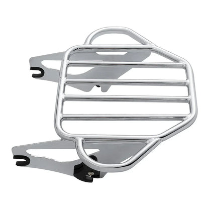 Chrome Luggage Rack Docking Kit for Harley Touring Road King (2009-2013)