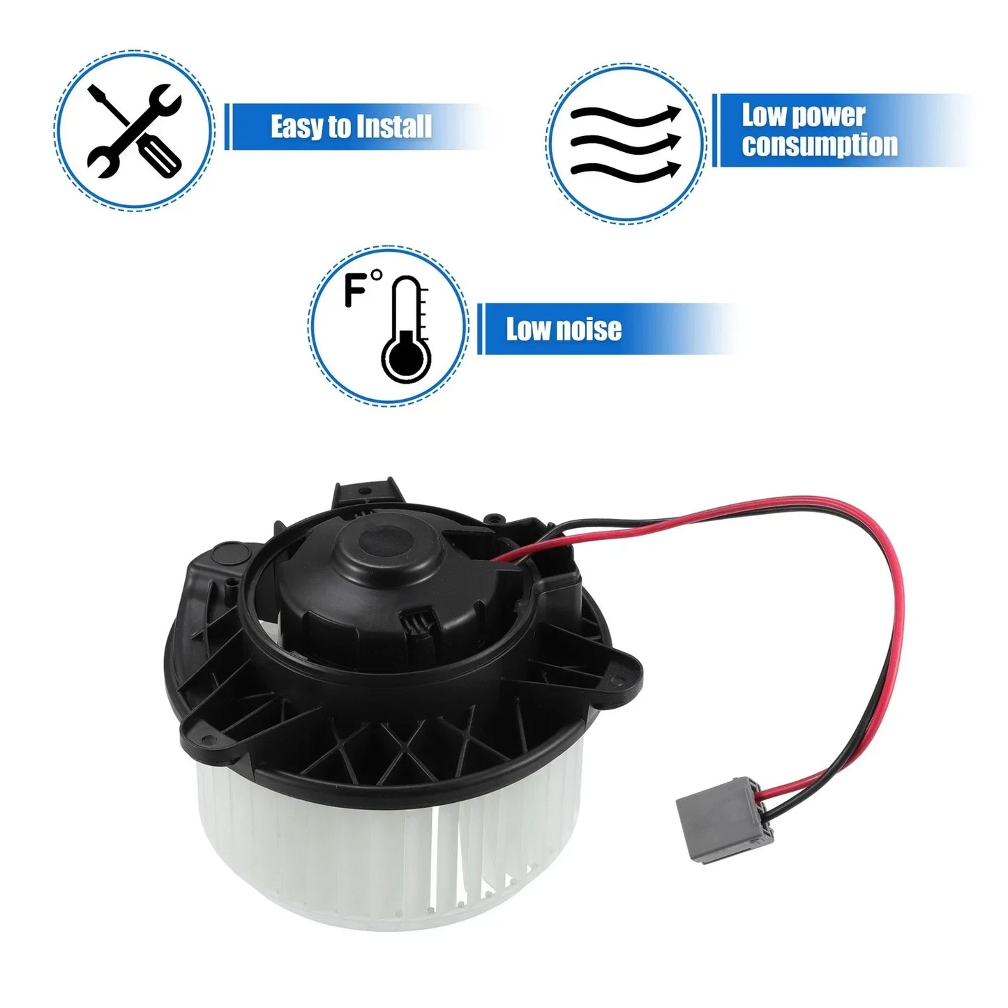 AC Heater Blower Motor for Dodge Dart L4 1.4L 2.0L 2.4L (2013-2016)
