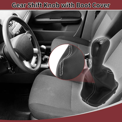 6 Speed Gear Shift Knob & Cover for Mercedes-Benz W203 S203 (2000-2007)