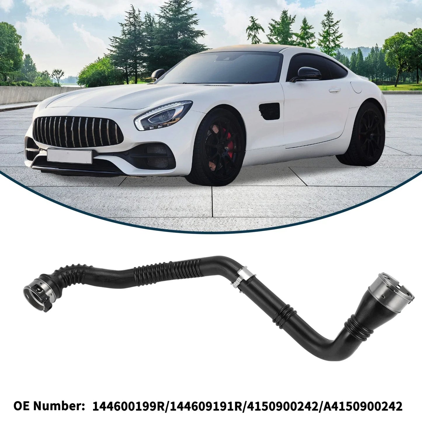 Intercooler Hose for Mercedes-Benz Citan W415 (2012-2021) Boost Air Pipe