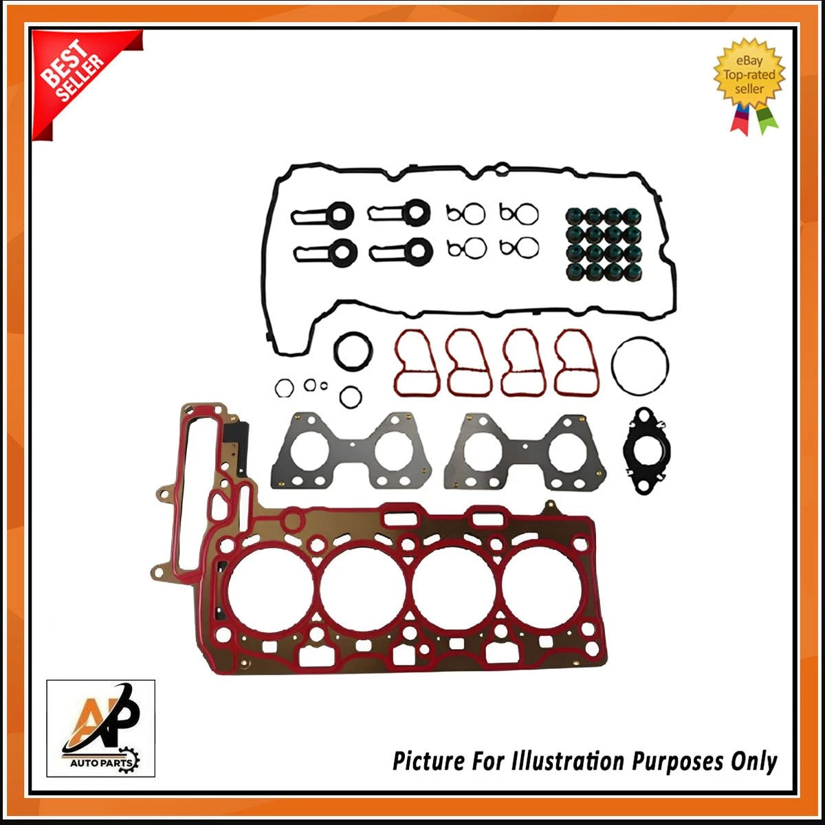 Head Gasket Head Set Replacement for BMW 2.0 B47 Diesel (B47D20) (2014–2020)