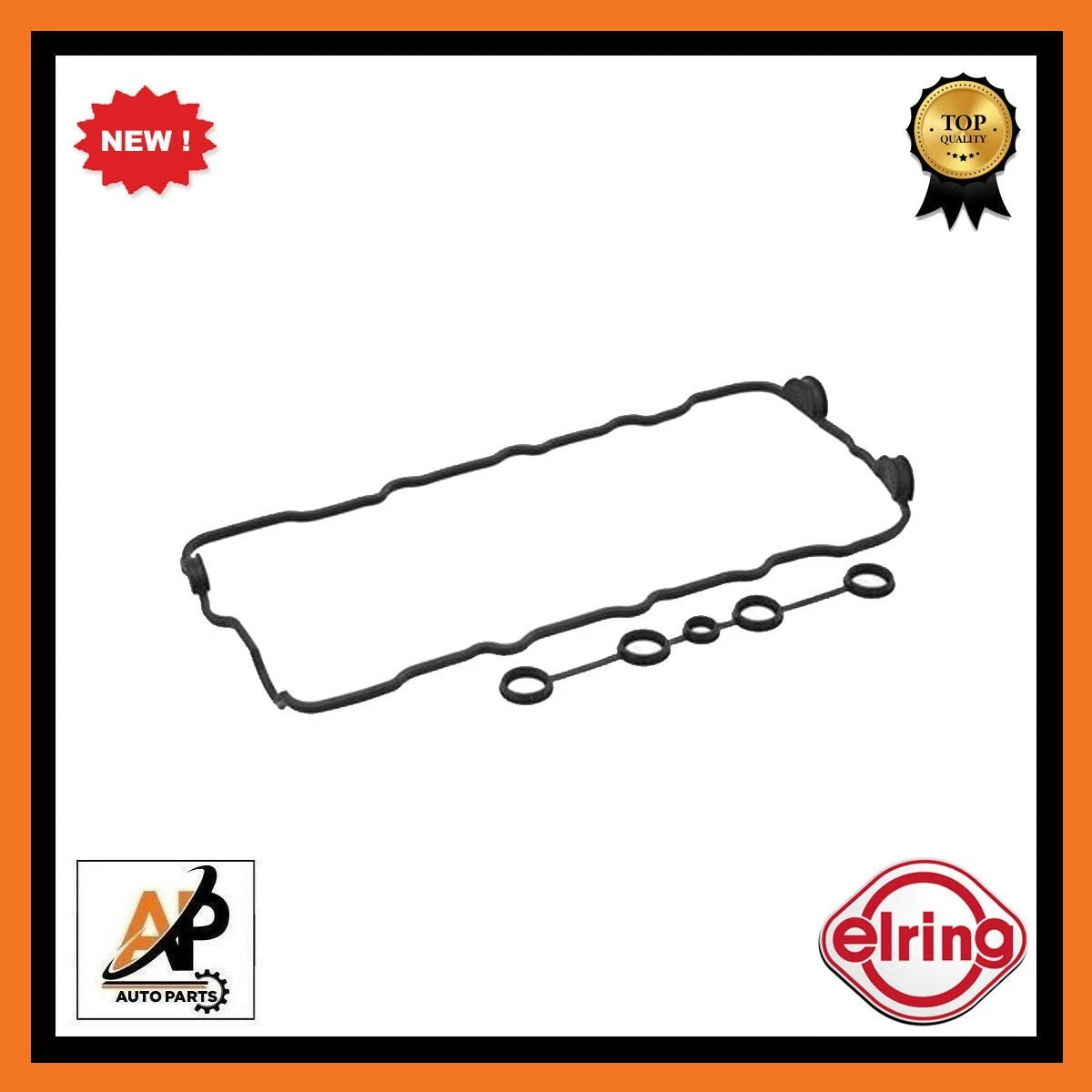 Cylinder Head Cover Gasket Set Replacement for Nissan SR20DE SR20DNE (1990–2002)