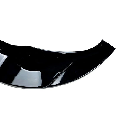 Front Bumper Lip Splitter for BMW X3 X4 2018-2021 Glossy Black