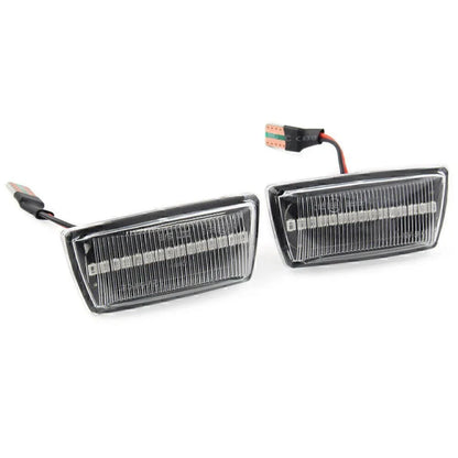 LED Dynamic Side Marker Lights for Opel Astra H MK5 Zafira B MK2 Clear