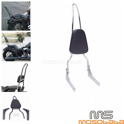 Backrest Sissy Bar Pad for Harley Softail Street Bob FXBB Deluxe (2018-2023)