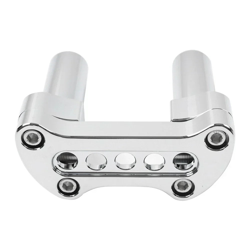 4" Handlebar Riser 1" Top Clamp for Harley Road Glide Softail