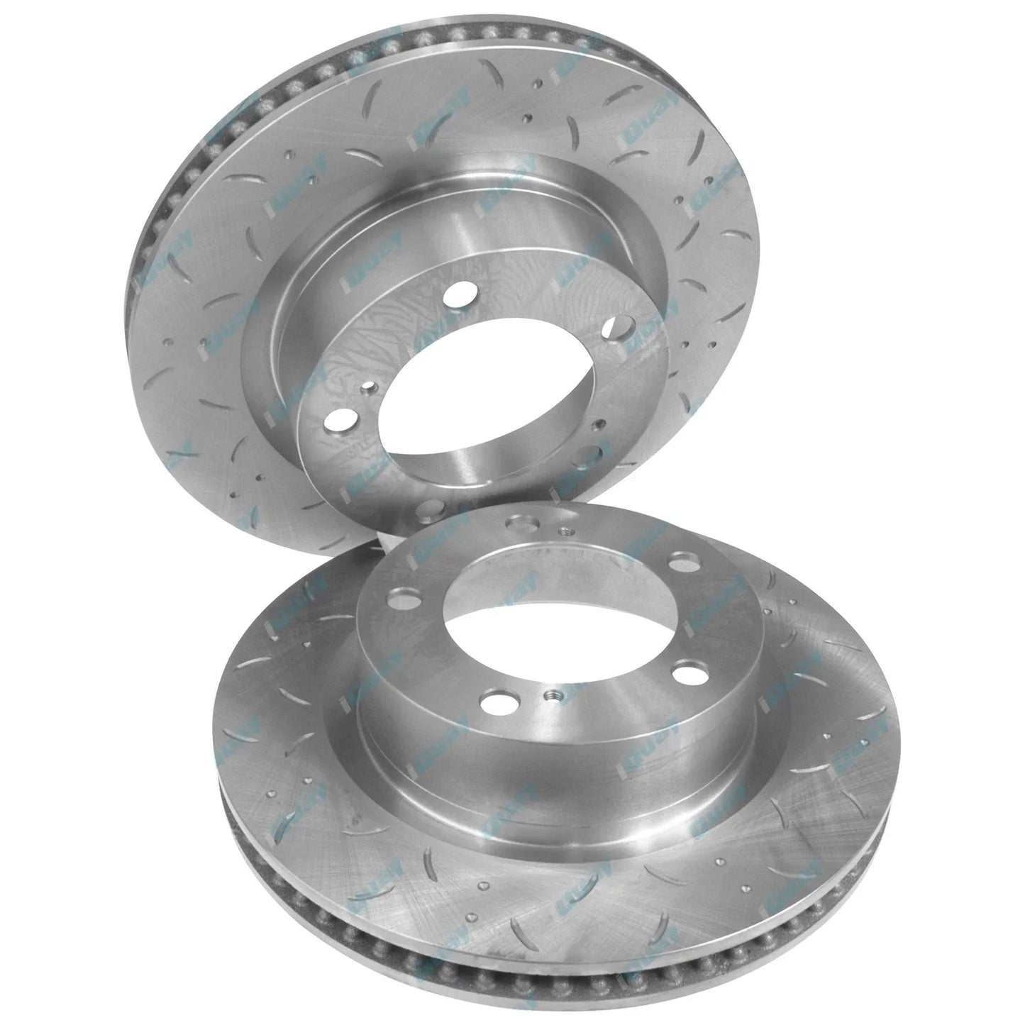 Dimpled & Slotted Disc Brake Rotors & Pads for Landcruiser 200 Series (2008-2023)
