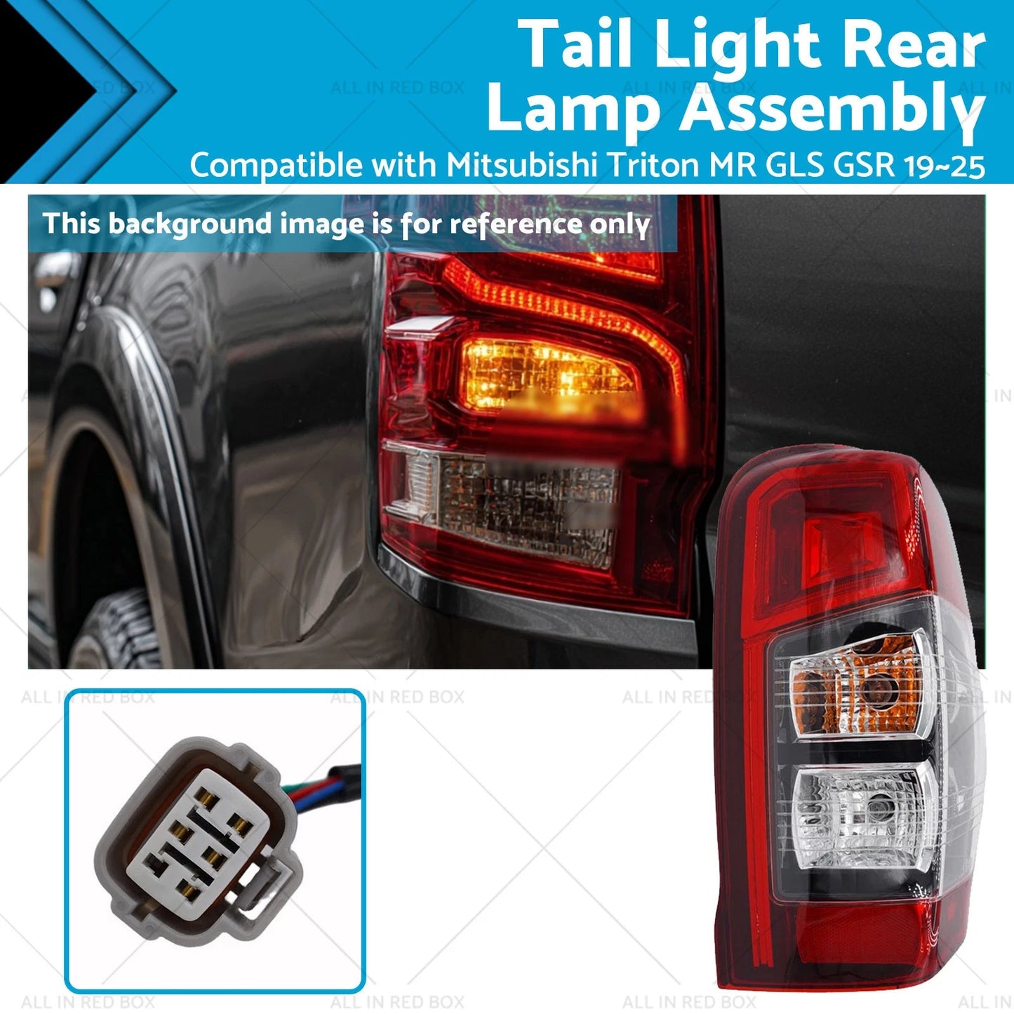 LED Tail Light for Mitsubishi Triton MR GLS GSR (2019-2025)