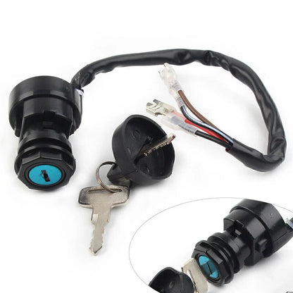 Ignition Key Switch for Polaris Trail Boss 250 350 2x4 4x4 (1989-1995)