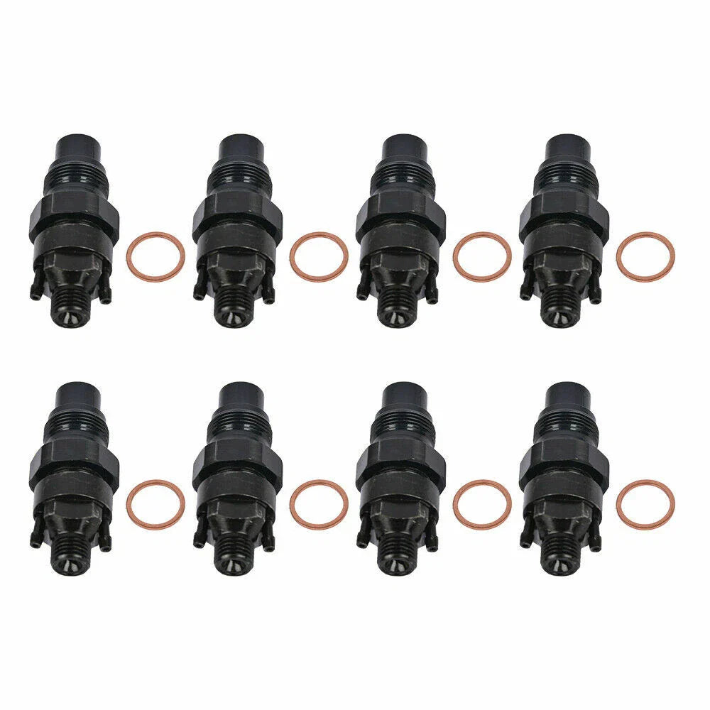8PCS Diesel Fuel Injectors 0432217255 for GM Chevy 6.5L Turbo (1992-2005)