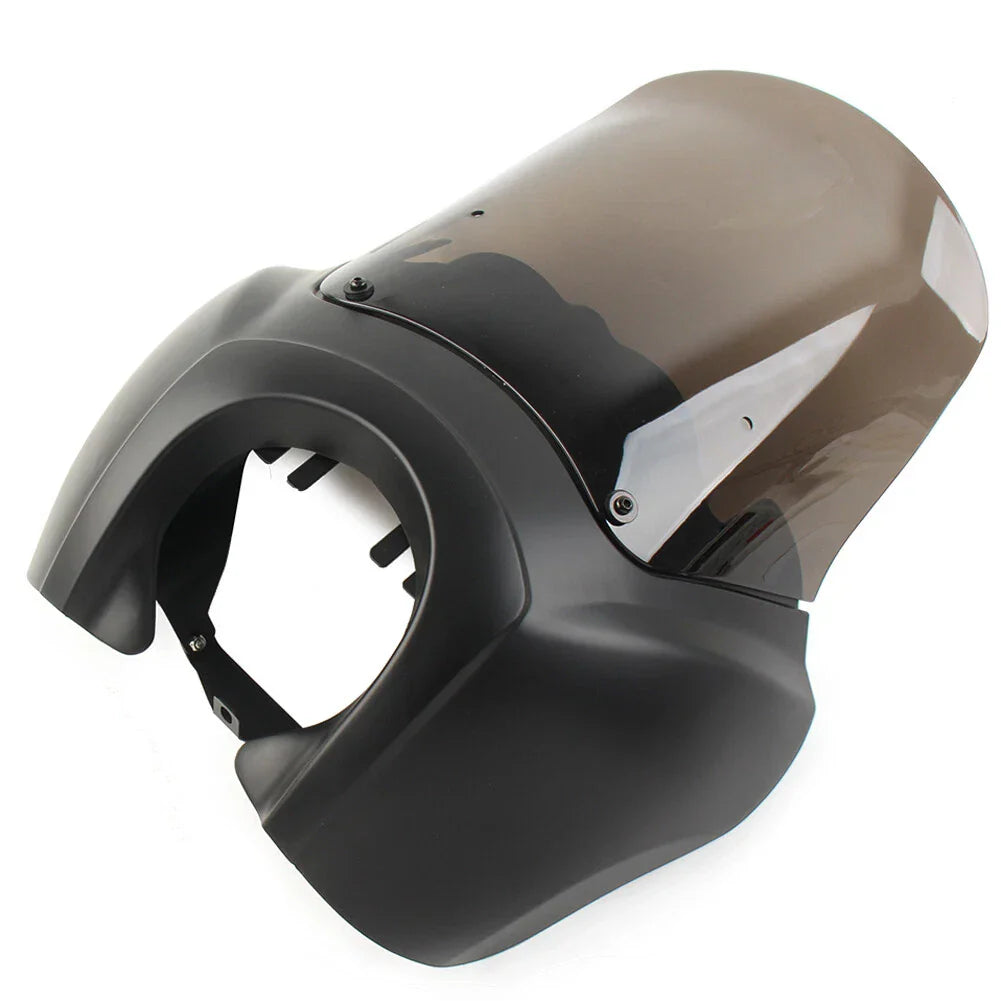 15'' Windshield Front Headlight Fairing Cover for Harley Dyna