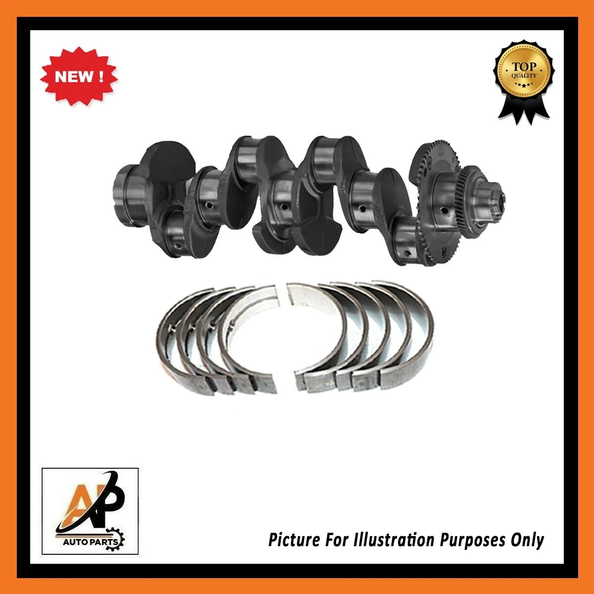 Crankshaft Engine Rebuild Kit OEM Replacement for Fiat Daily 2.3JTD (2011–2014)