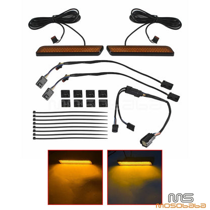 Front Fork Turn Signal Lights for Harley Street Glide Road Glide (2023-2025)