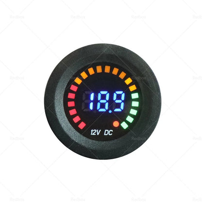12V LED Digital Battery Volt Meter Monitor for Car Boat Marine Gauge