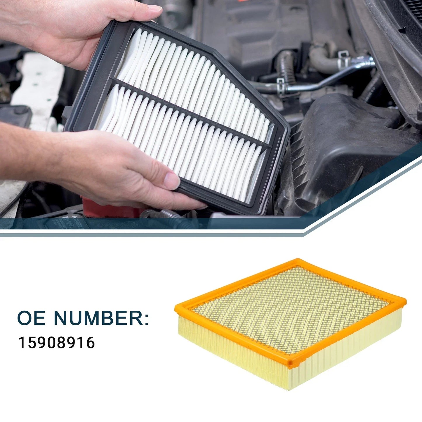 Cabin Air Filter for Chevrolet Silverado 1500 (2014-2018)
