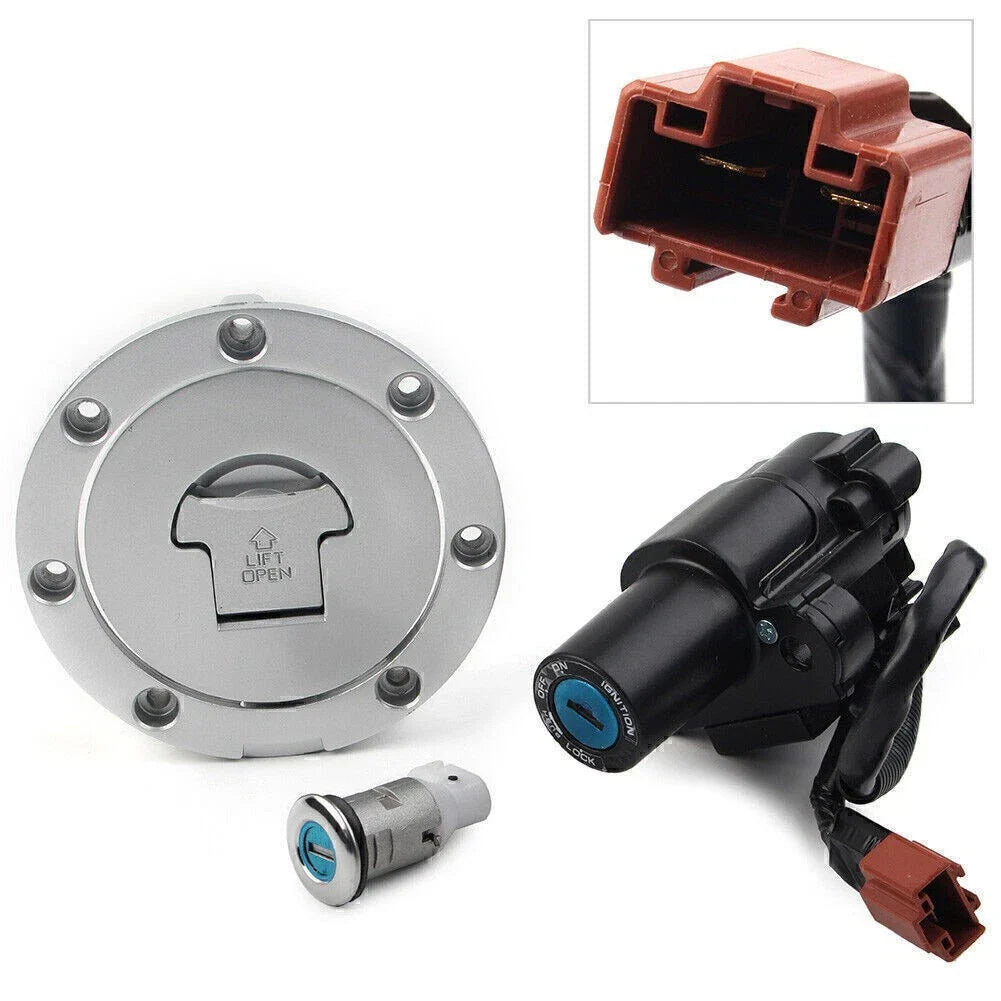 Ignition Switch Fuel Gas Cap Seat Lock Key for Honda CBR1000RR CBR600RR (07-14)