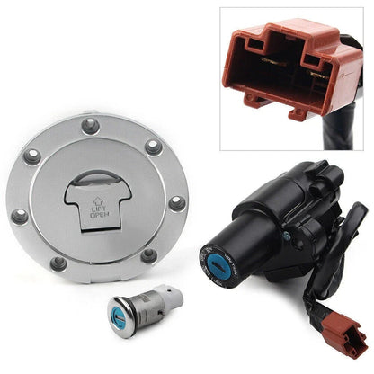 Ignition Switch Fuel Gas Cap Seat Lock Key for Honda CBR1000RR CBR600RR (07-14)