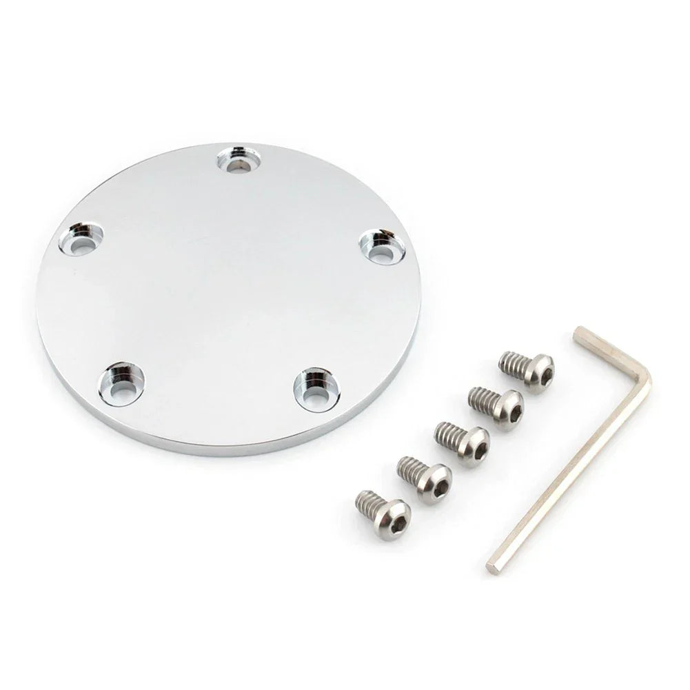 Domed Timing Points Cover for Harley Twin Cam Softail Dyna Touring (99-17)