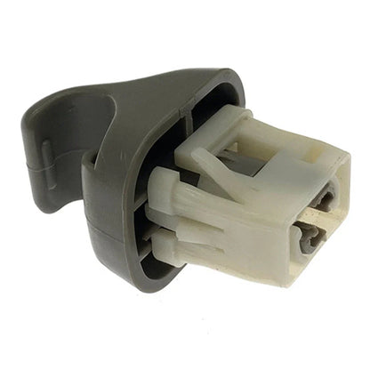 2 x Sun Visor Clip Holder Gray for Honda Accord (2008-2012)
