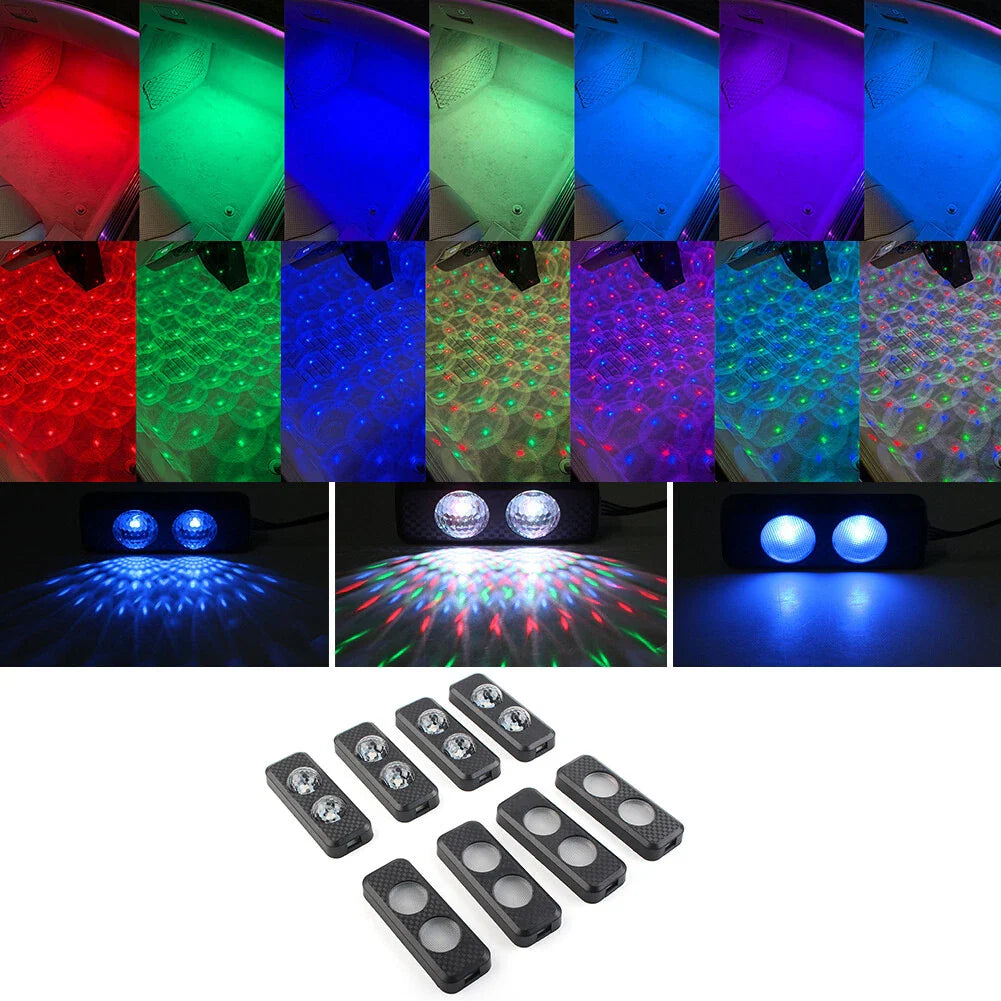 NEW LED Automotive Interior Decorative Foot Lights for Car