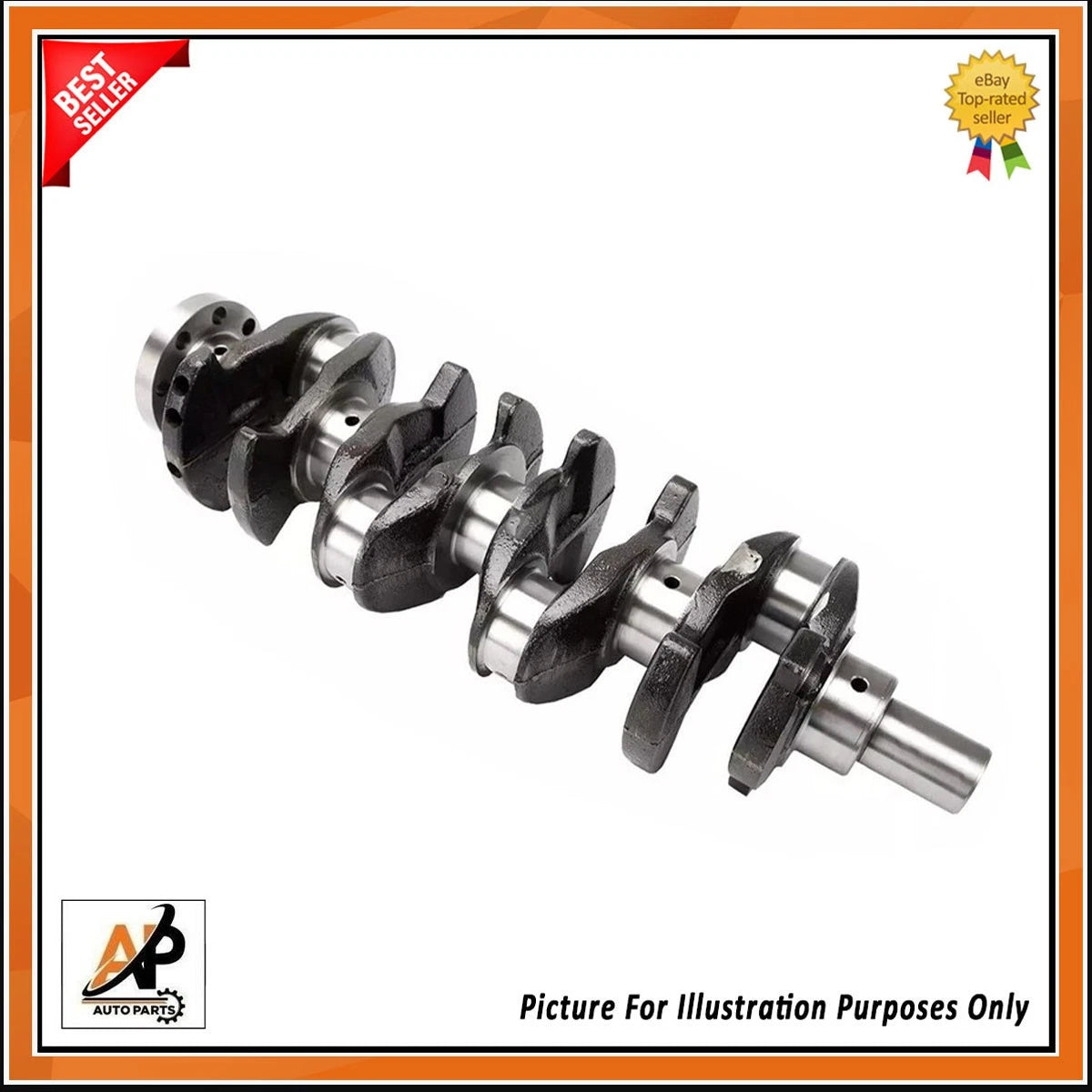 Crankshaft Assembly with Bearings and Conrod for Mazda CX-5 (2013–2022)