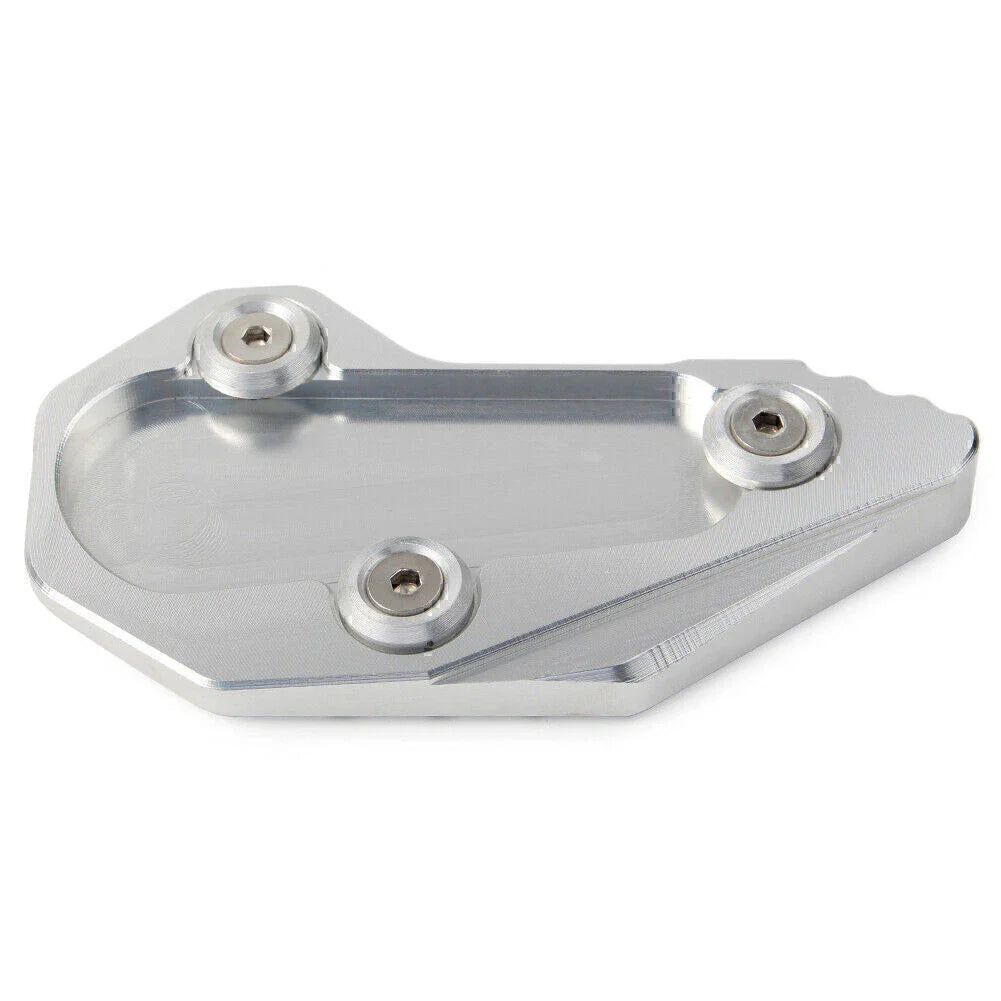 Silver Kickstand Side Stand Pad for BMW R1200R R1200RS LC (2015-2016)