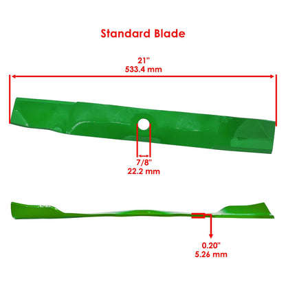 Deck Spindle Blade and Pulley Replacement Kit for John Deere 2210 4010 (1968–1973)