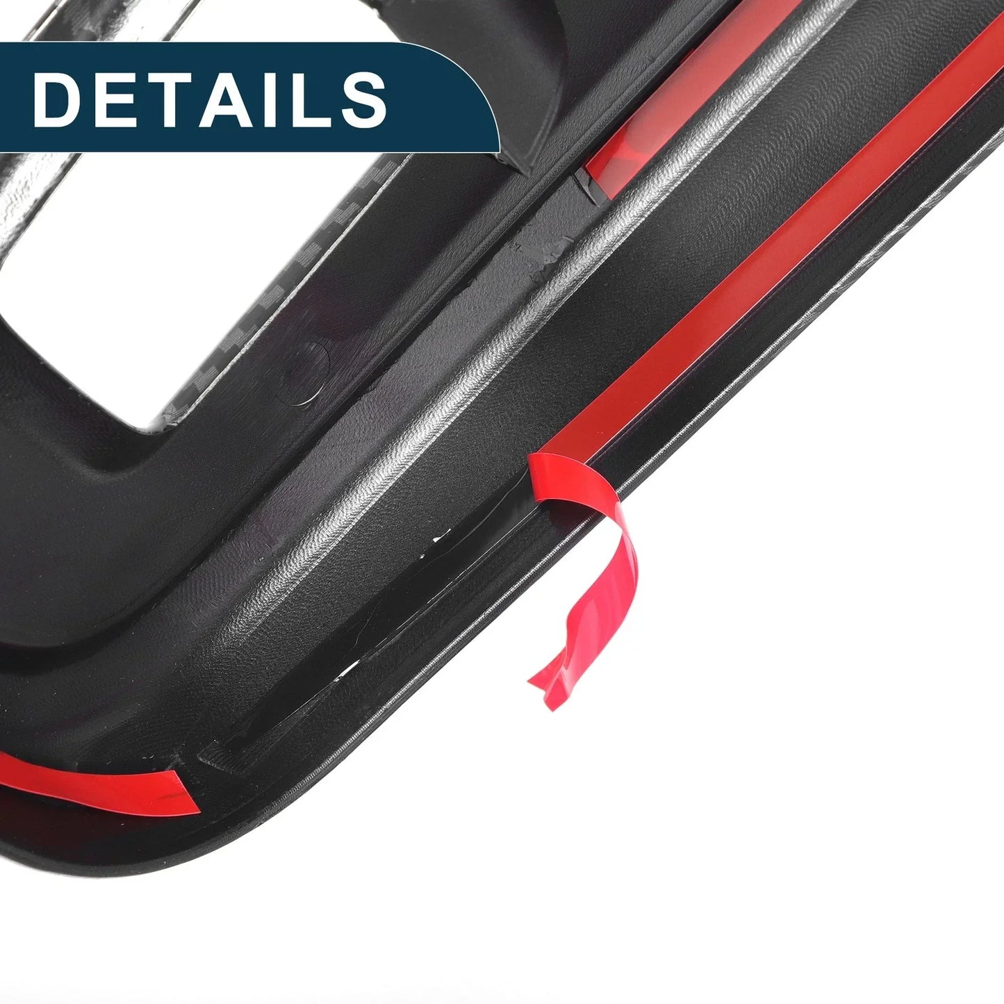 ABS Gear Shift Knob Cover Sticker for Honda CR-V 2023-2024 Carbon Fiber