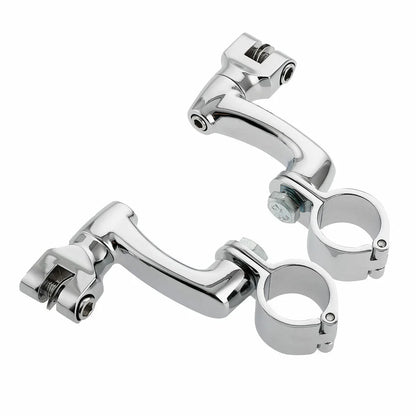 22mm 25mm 32mm 35mm Highway Foot Pegs Mount Clamps for Harley Touring