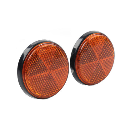 Round Warning Reflector Side Marker  for Motorcycle ATV